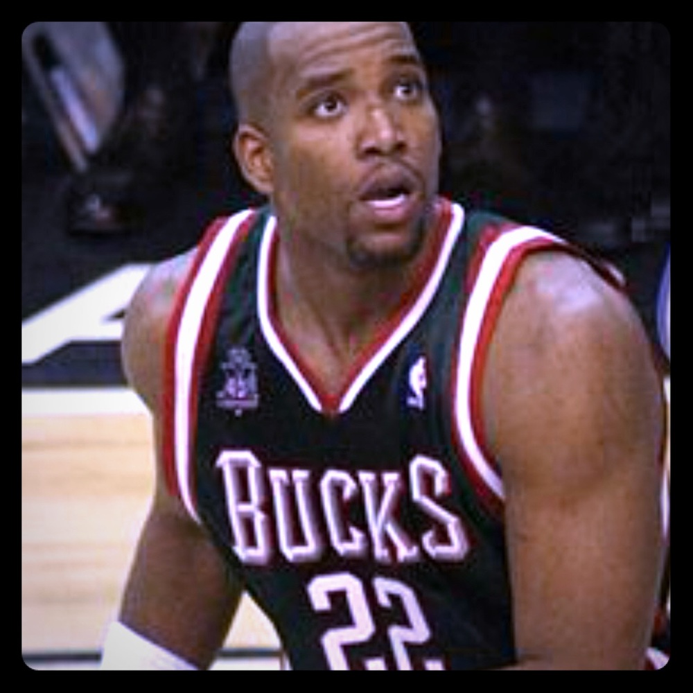 “Retired” Micheal Redd NBA Bucks Jersey